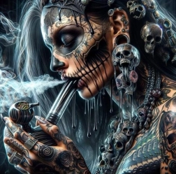 Diamantové malování Zombie 30 × 40 cm