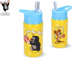 Nerezová láhev Krtek 500 ml modrá