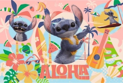 Puzzle 100 – STITCH A PŘÁTELÉ V AKCI od DISNEY Trefl