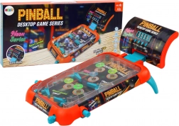 Stolní pinball s LED světly, zvuky a digitálním skóre