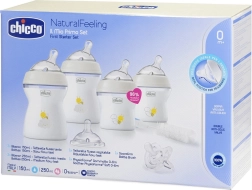 Chicco novorozenecká startovací sada Natural Feeling, neutrální, 0m+