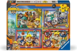 Ravensburger puzzle Rubble a jeho parta 4×42 dílků