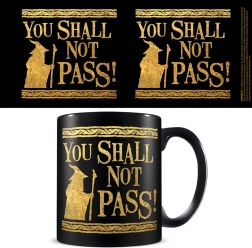Hrnek Pán prstenů s nápisem You Shall Not Pass 315ml