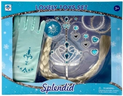 Plejo sada šperků pro princeznu s dlouhým copem