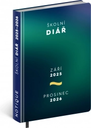 Školní diář Zelený 2025–2026
