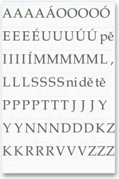 Oxybag vystřihovací písmena a slabiky pro prvňáčky