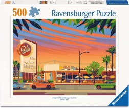 Ravensburger puzzle americká restaurace 500 dílků