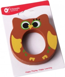 Dřevěné písmeno O Classic World