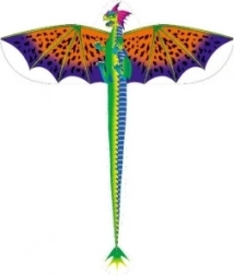 Létací drak z nylonu 132 × 50 cm