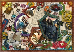 Puzzle Jak vycvičit draka 1000 dílků