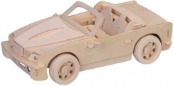 Woodcraft dřevěné 3D puzzle auto BMW – velký model
