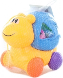 Dřevěná vkládačka šnek pro děti