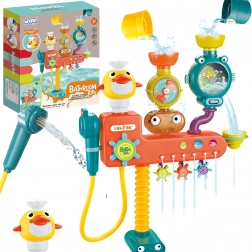 Woopie dětská vodní hračka do vany kachnička s kohoutkem a sprchou