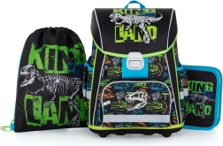 školní set 3 ks premium dinosaurus – aktovka, sáček a penál