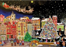 Puzzle Vánoční čas 1000 dílků MAGNOLIA