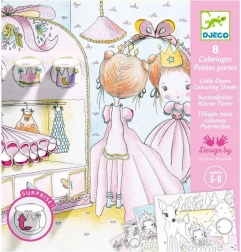 Odkryvací omalovánky Princezna Pupi