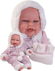 Clara - realistická panenka miminko s pohybovou funkcí a měkkým tělem