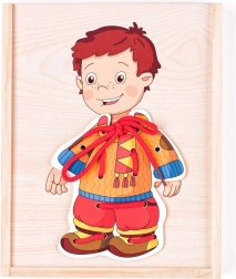 Provázková hra na oblékání David