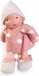 Antonio Juan Ariel organická panenka s měkkým látkovým tělem 26 cm