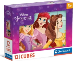 Obrázkové kostky Disney Princezny