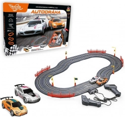 Autodráha 240 cm s USB napájením – Racing Collection