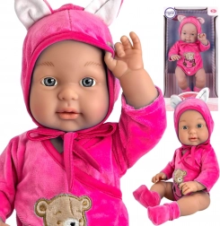 Panenka miminko s oblečkem Medvěd WOOPIE