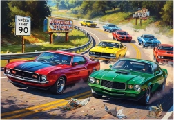 Puzzle Milovník rychlosti XL 260 dílků