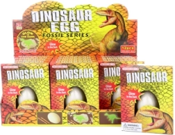 Tesání dinosauřího vejce se svítícím dinosaurem