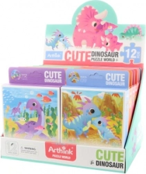 Puzzle dinosauři 20 dílků