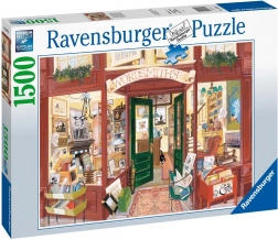 Ravensburger puzzle knihkupectví Wordsmiths, 1500 dílků