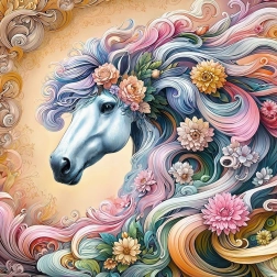 Puzzle Vysněný Kůň 1000 Dílů Cherry Pazzi