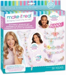 Sada na výrobu šperků s motýlky pro kreativní děti