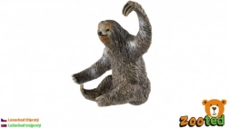 Figurka Lenochod tříprstý z plastu