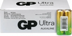 Alkalické baterie AA GP Ultra 40 ks