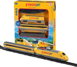 Modelový vlak RegioJet se světelnými a zvukovými efekty
