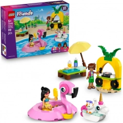 LEGO® Friends 42658 Zábava u bazénu s jednorožcem a plameňákem
