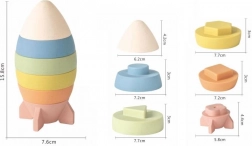 Stohovací raketa – tvary ZIRO