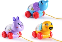Tahací zvířátko na provázku 12 cm
