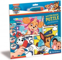 Puzzle s kouzelným malováním vodou Water Magic: Tlapková patrola 30 dílků
