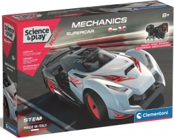 Clementoni mechanická laboratoř – závodní auto