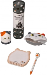 kočičí kráječ na pizzu z nerezové oceli