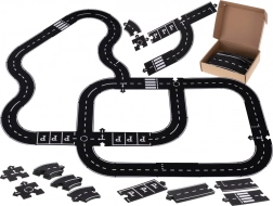 Kreativní sada puzzle silnice 40 ks