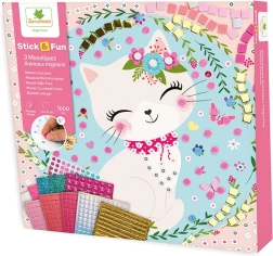 Stick & Fun mozaika – domácí mazlíčci