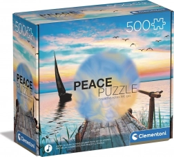 puzzle 500 dílků CLEMENTONI Peace Collection – Peaceful Wind