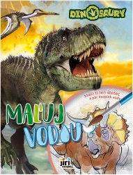 maxi maluj vodou dinosaury – kouzelné vodní omalovánky