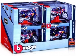 Motorka Bburago red bull 1:18 kovový model
