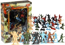 Velká sada vojenských figurín
