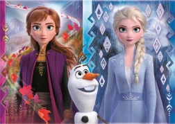 Puzzle 30 dílků Super Color FROZEN 2