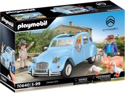 Playmobil Citroën 2CV – kultovní retro auto se figurkami a doplňky