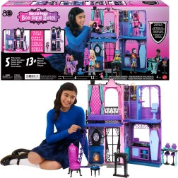 Monster High boo-tique hotel – strašidelný hotelový domek s nábytkem a doplňky